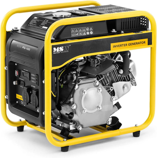 MSW MSW-PG-100 Generatore di corrente e gruppo elettrogeno, 3500 W, 230 V, 1 l/h, 5 l