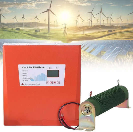 Regolatore di carica solare e regolatore MPPT, 48V, per impianto solare off-grid, onda sinusoidale pura, con regolatore MPPT