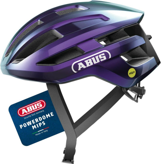 Casco Bici ABUS PowerDome MIPS - Protezione Impatti e Ventilazione Intelligente - Unisex - Made in Italy