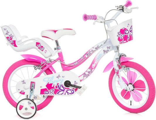 Bicicletta per Bambina FLAPPY 16' per Altezza 107-125 cm