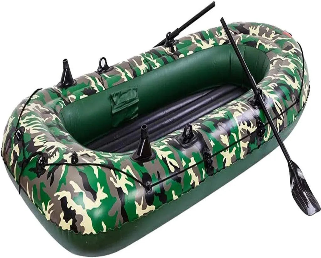 Kayak Gonfiabile Mimetico per Adulti - Pesca e Rafting