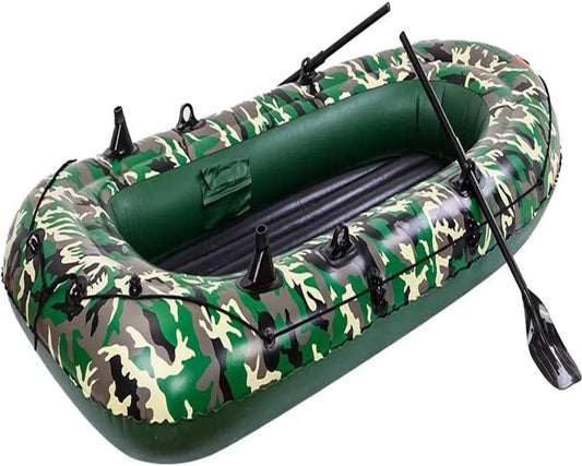 Kayak Gonfiabile Mimetico per Adulti - Pesca e Rafting