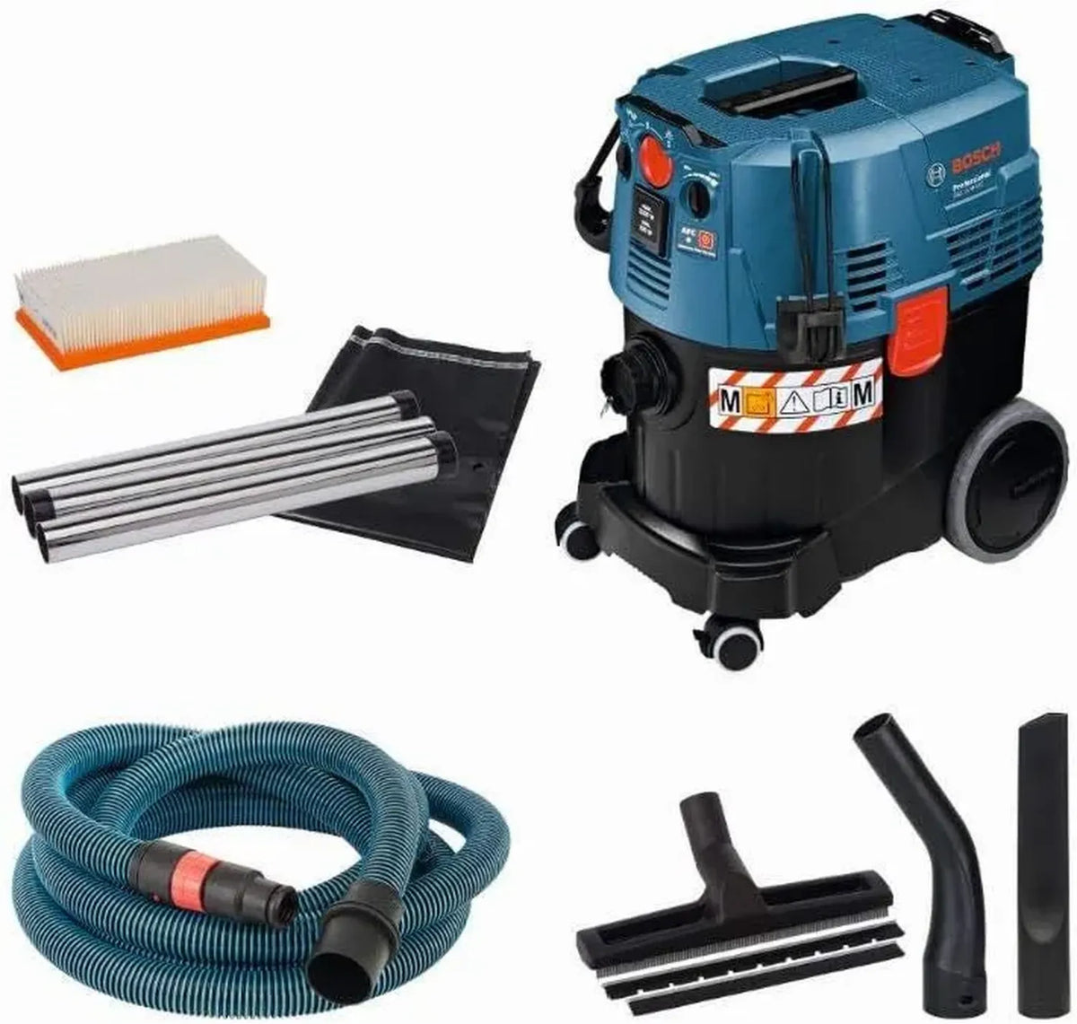 Aspirapolvere Bosch Professional a Umido/Secco con Filtro HEPA
