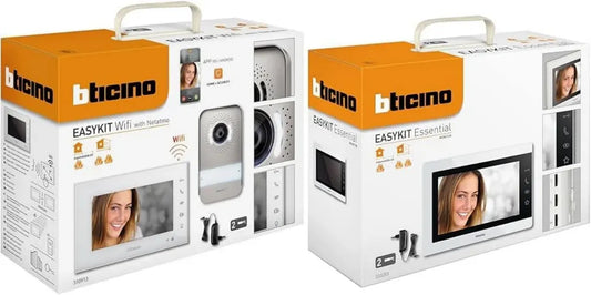 Bticino EasyKit Videocitofono WiFi Monofamiliare con Monitor Aggiuntivo