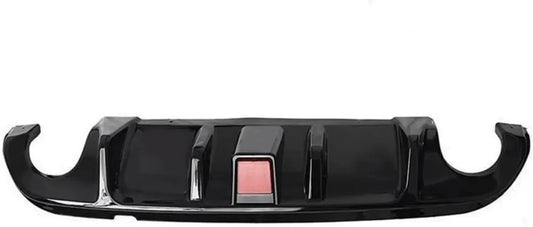 Spoiler Diffusore Posteriore con LED per Infiniti Q50 2014-2017, Finitura Nero Lucido