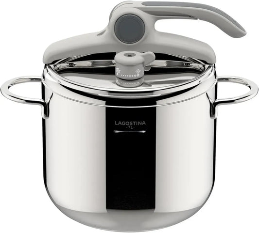 Pentola a Pressione Lagostina Deliziosa, Acciaio Inox, 22 cm, 7 L