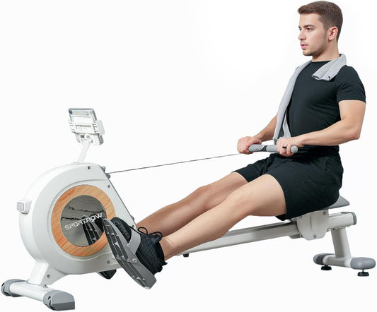 Vogatore: resistenza magnetica, uso domestico, 150kg, 16 livelli