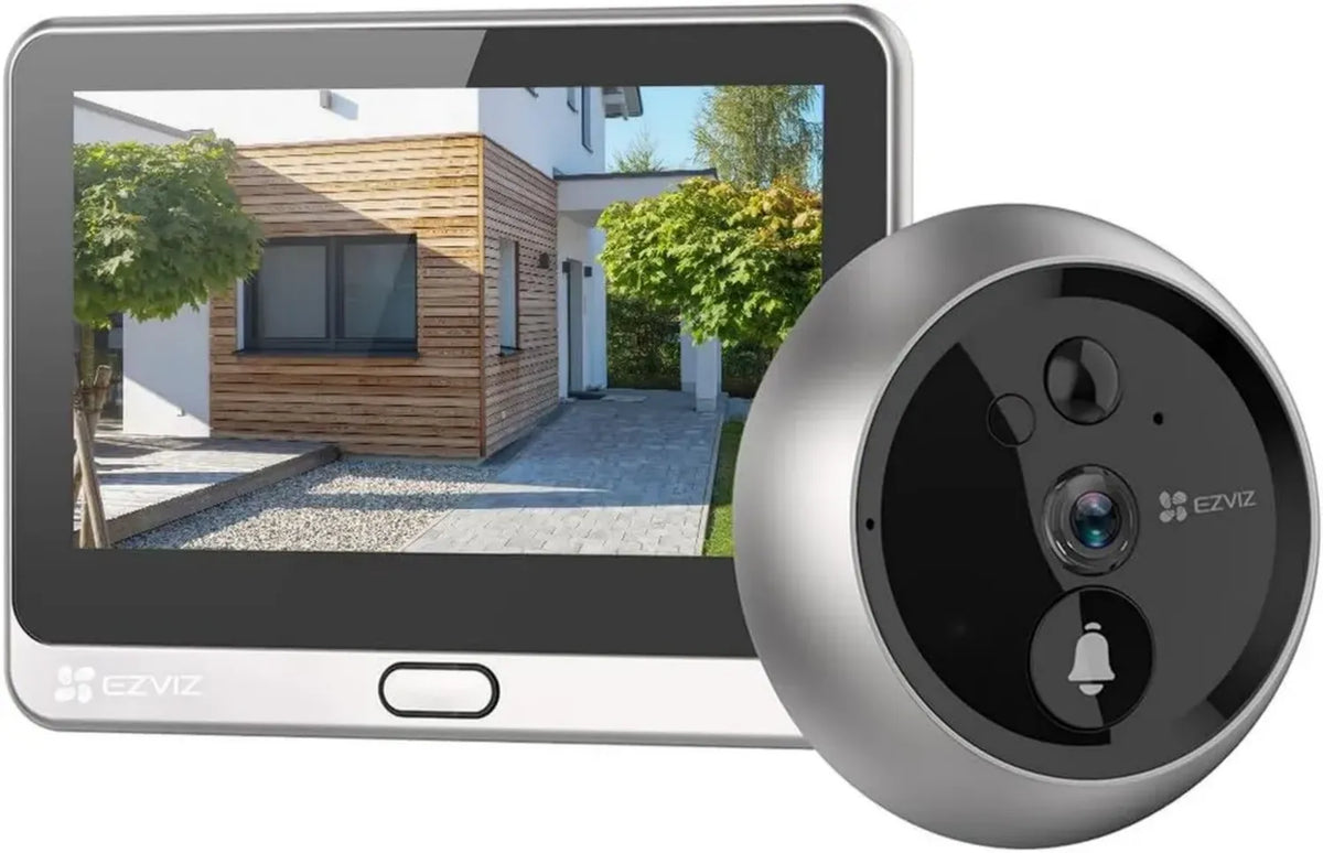 Videocitofono wireless EZVIZ DP2 con campanello integrato e risoluzione Full HD 1080p