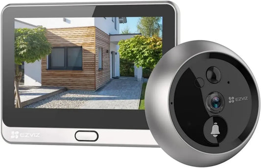 Videocitofono wireless EZVIZ DP2 con campanello integrato e risoluzione Full HD 1080p