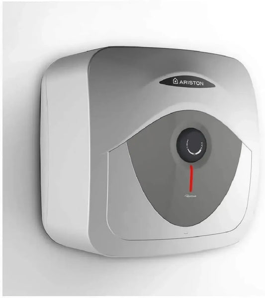Ariston Scaldabagno Elettrico Andris 10L Sopralavello, 3 Anni Garanzia, Bianco