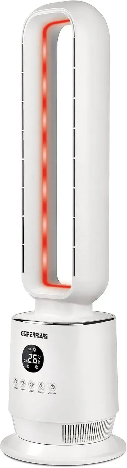 Termoventilatore Ceramico Programmabile G3 Ferrari, 2000W, Bianco