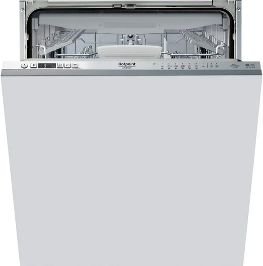 Lavastoviglie Incasso Hotpoint, Alta Capacità, Argento, Modello HIC 3C26N WF
