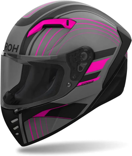 Casco Integrale Airoh Connor Rosa Opaco Taglia M