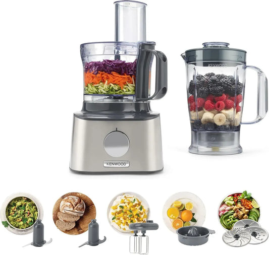 Robot da Cucina Kenwood Multipro Compact con Frullatore e Funzioni Multiple