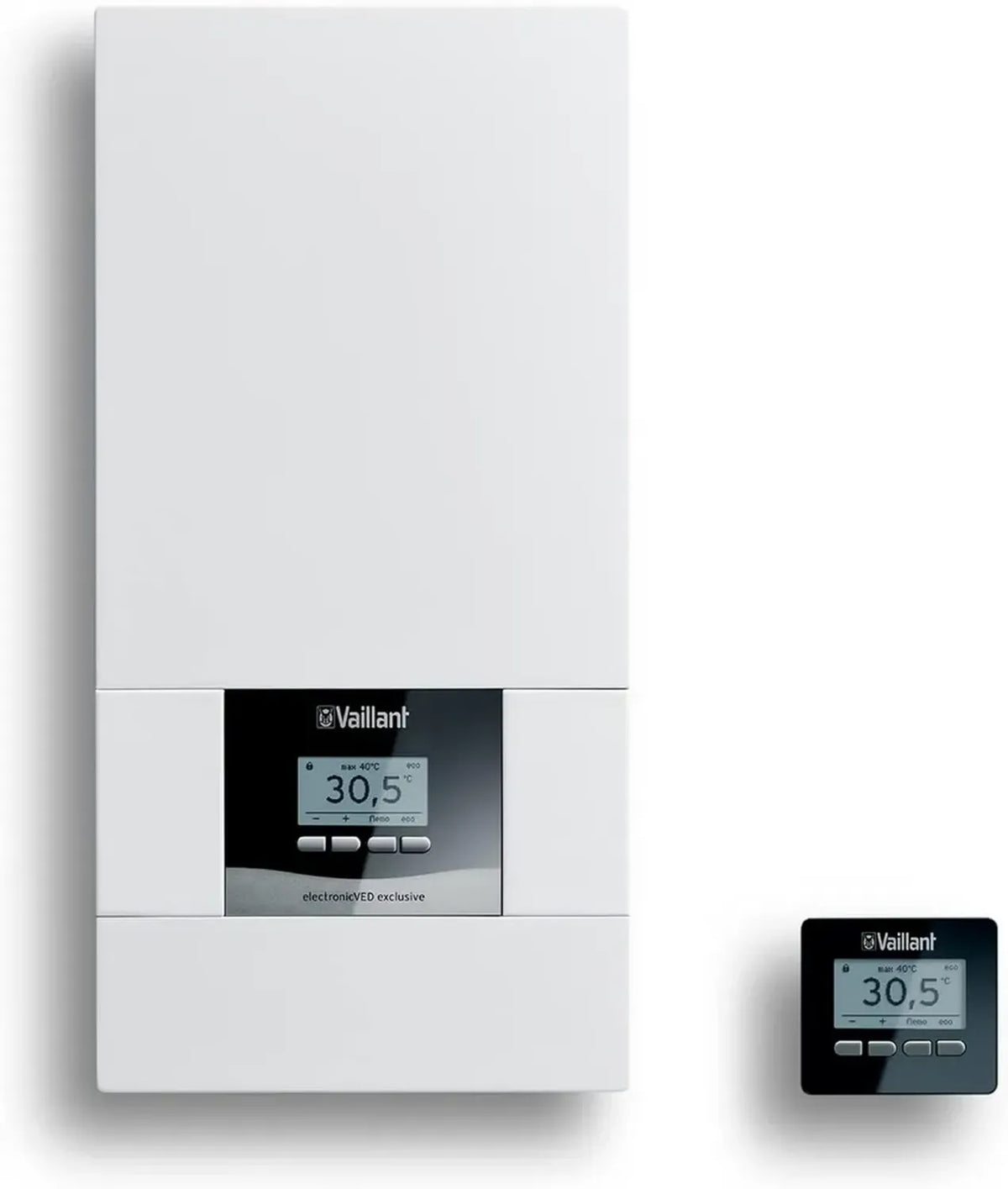 Vaillant Scaldabagno Elettronico VED 27/8, 27kW, 400V, Display Grafico, Classe A, Temperatura Regolabile