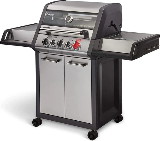 Enders Monroe BBQ a Gas 3+1 con Turbo Zone e Griglia in Ghisa