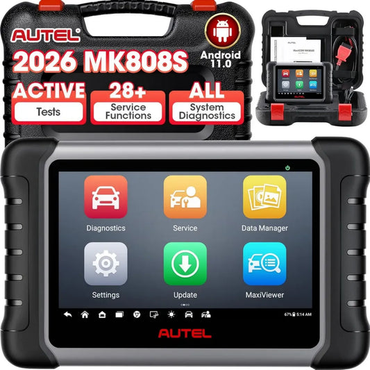 Autel MaxiCOM MK808S Strumento di Diagnosi Auto 2025: Funzionalità Avanzate e Test Attivi