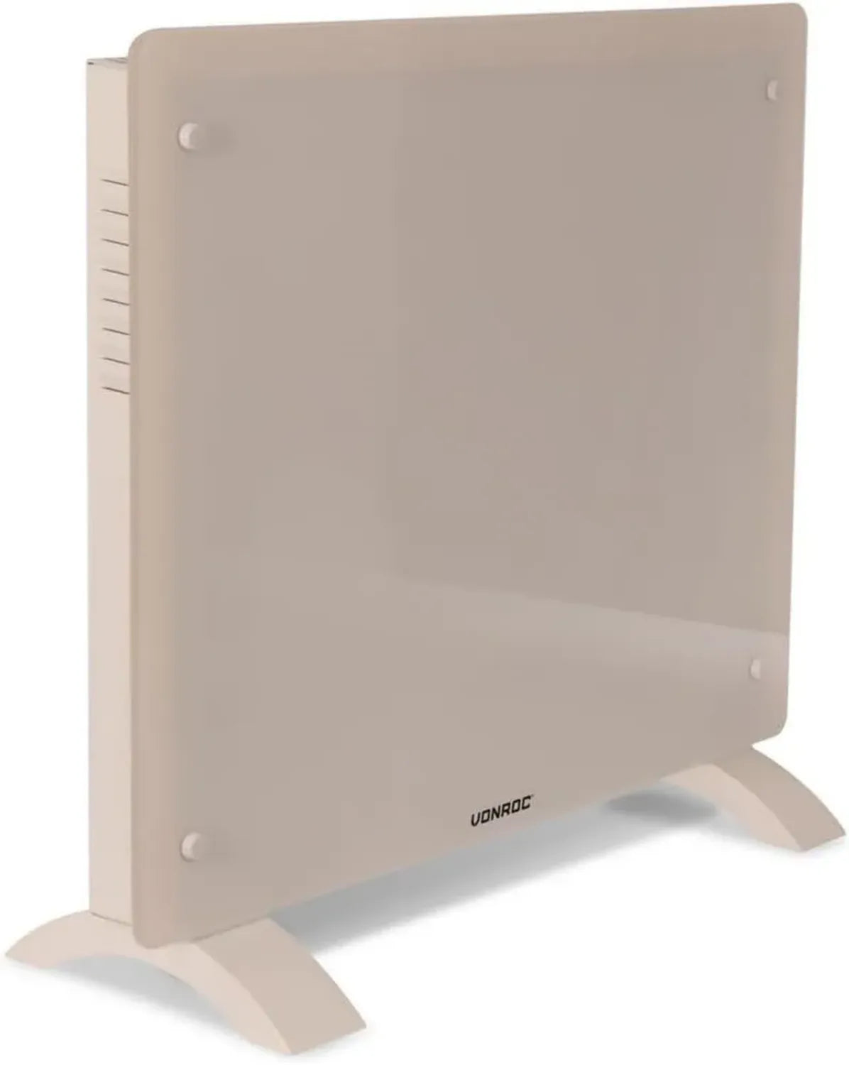Termoconvettore Elettrico Smart 1000W con Pannello in Vetro e Controllo WiFi