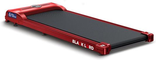 Tapis roulant da scrivania: uso sotto la scrivania, regolabile, controllo tramite app, connettività Bluetooth, 120 kg, 12 km/h, nero, BLACK LORD