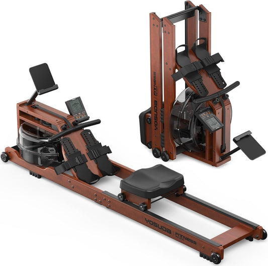 YOSUDA Vogatore – resistenza magnetica, funzionamento silenzioso, connettività Bluetooth, uso domestico, 160KG, 16 Livelli