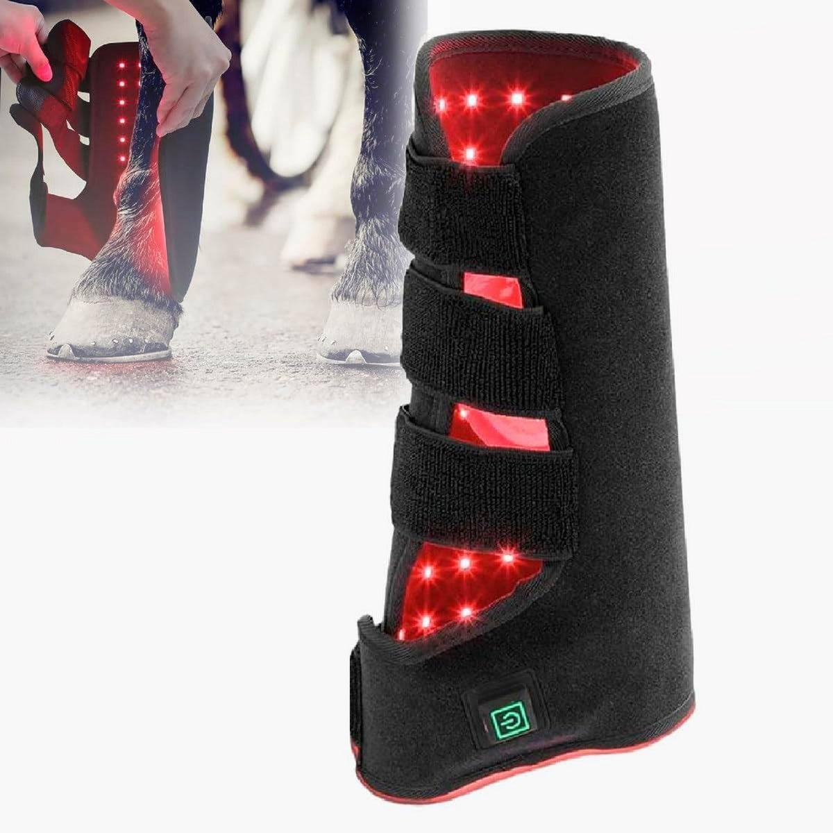Dispositivo per terapia a luce rossa: display LED, 850 NM, 660 NM