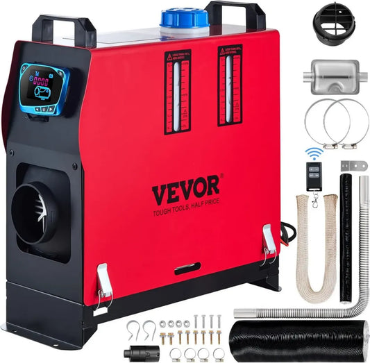 VEVOR Riscaldatore Diesel 8kW 12V per Veicoli, Camper e Autobus