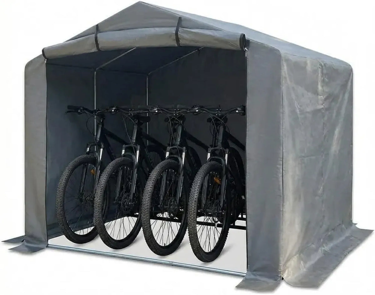 Capanno Impermeabile per Biciclette e Moto 2,5x2,2m