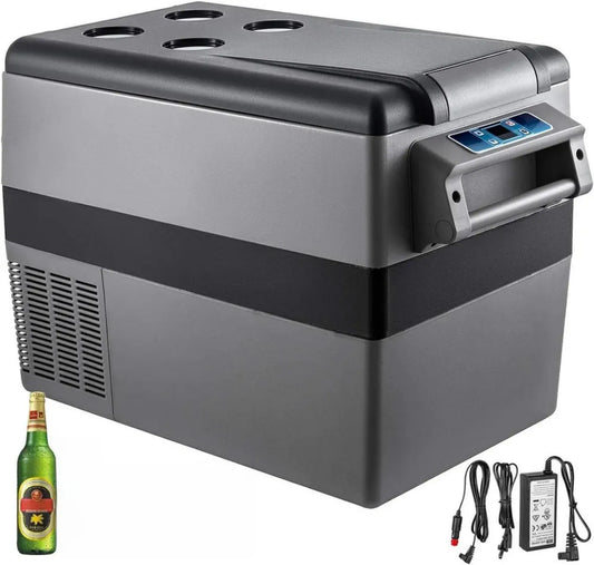 Frigorifero Portatile VEVOR 45L Elettrico per Auto e Casa, 45W, 27x14x18 Pollici