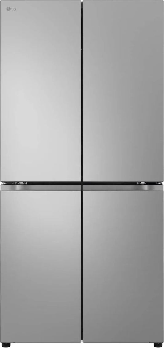 LG Frigorifero Multidoor 4 Porte 530L Classe E, Wi-Fi, Linear Cooling, Silver