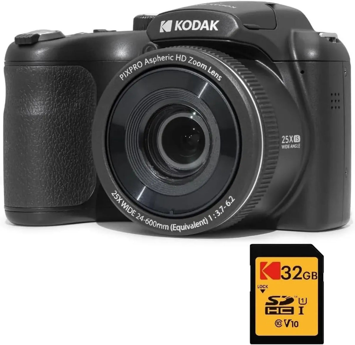 Fotocamera Digitale Bridge KODAK Pixpro AZ255 16MP con Zoom 25X e Video HD 1080p