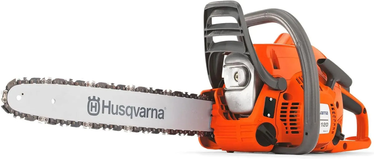 Motosega a benzina Husqvarna 120 Mark II, potenza 1.4 kW, barra 35 cm, 38.2 cc