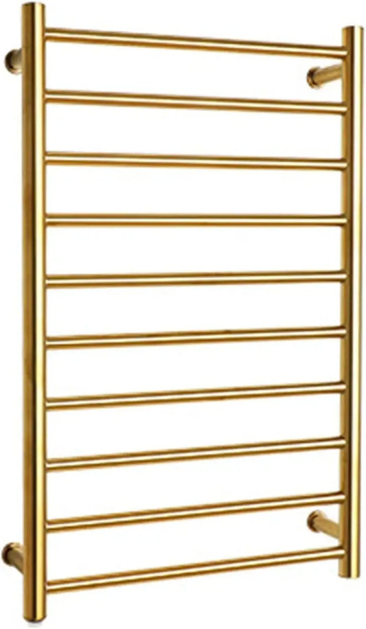 Radiatore Scaldasalviette Elettrico Acciaio Inox 304, 10 Bar, Oro Rosa, Montaggio a Parete, Tecnologia Smart