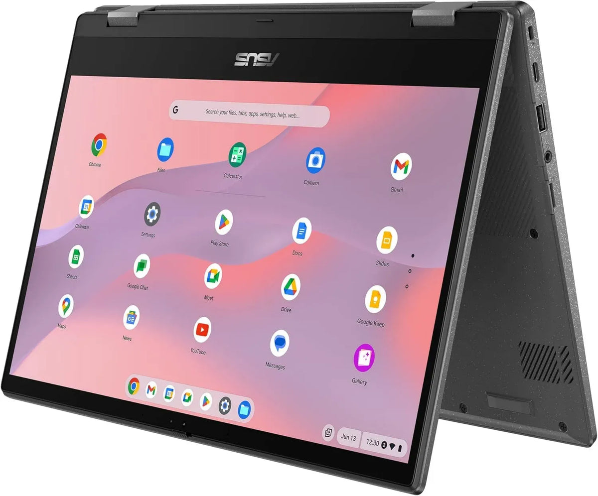 ASUS Chromebook 14' FHD, MediaTek 520, 4GB RAM, 128GB eMMC, Grigio