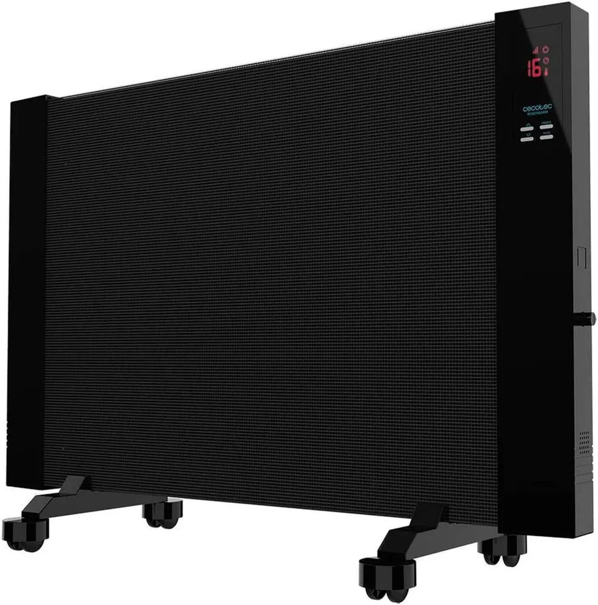 Cecotec Radiatore Elettrico 2000W con Termostato, Ruote e Protezione Surriscaldamento
