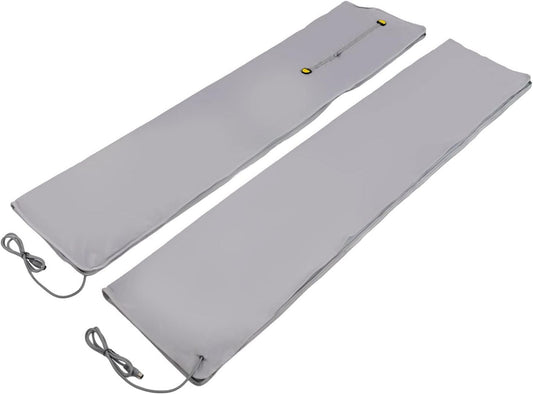 Coperta sauna a infrarossi – con telecomando, uso professionale, 650 W, argento