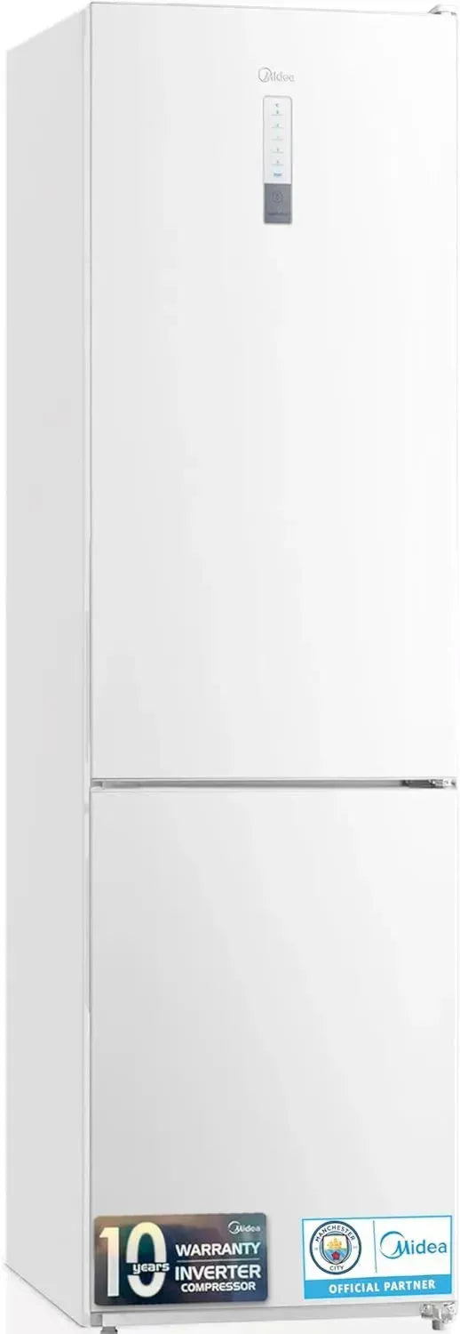Frigorifero Combinato No Frost Midea 310 L, Bianco, Efficiente Energeticamente