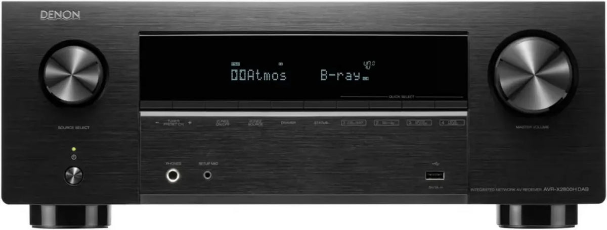DENON Ricevitore AV AVR-X2800H DAB Bluetooth WiFi
