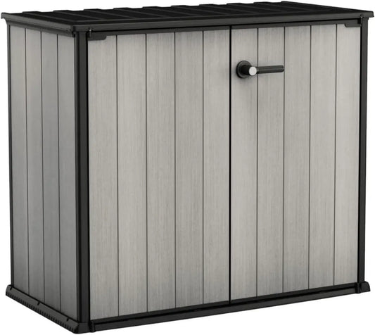 Armadio da Giardino Keter Patio, Grigio, 139.5x77x120 cm