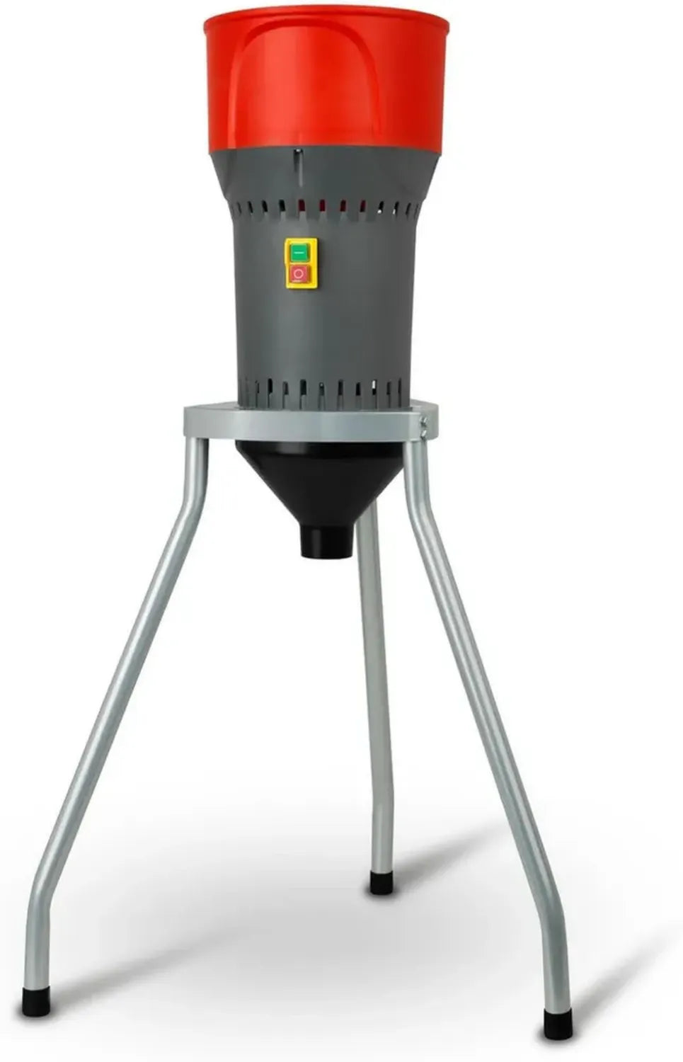 Mulino Elettrico per Cereali 1000W con Lama in Acciaio Inox e 5 Setacci, Produzione 300kg/h