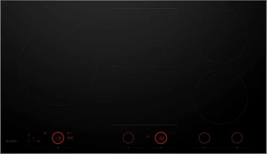 Piano Cottura a Induzione Asko HID965GC 90 cm Nero, 5 Fuochi, Da Incasso