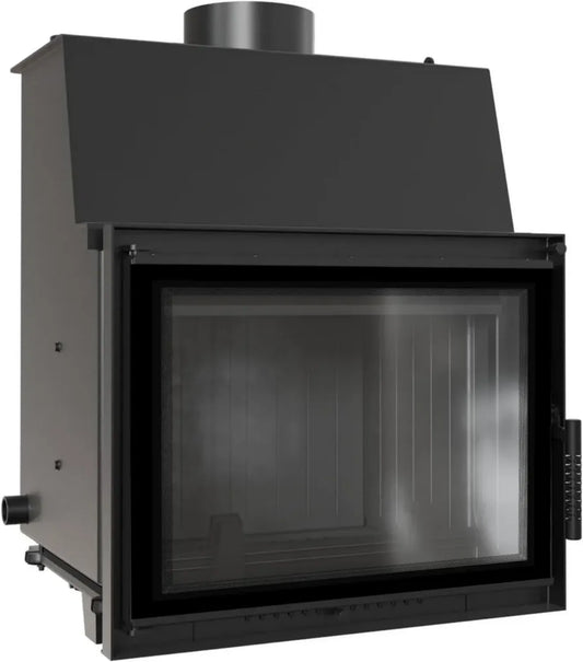 Inserto Camino Kratki Zuzia Deco 12 kW Nero Ø200