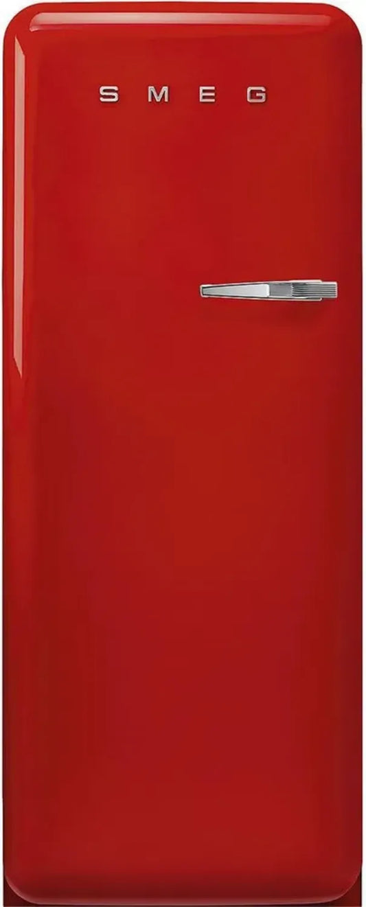 Smeg Frigorifero Monoporta Vintage Rosso con Freezer, Design Anni '50
