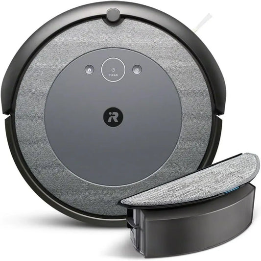 iRobot Roomba Combo i5 - Aspirapolvere e Lavapavimenti Intelligente con Mappatura, Wi-Fi e Controllo Vocale