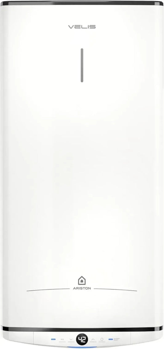 Ariston Velis PRO - Scaldabagno Elettrico 100L con Funzione ECO EVO e Smaltatura Titanio, Installazione Verticale/Orizzontale, 1500W, Classe B