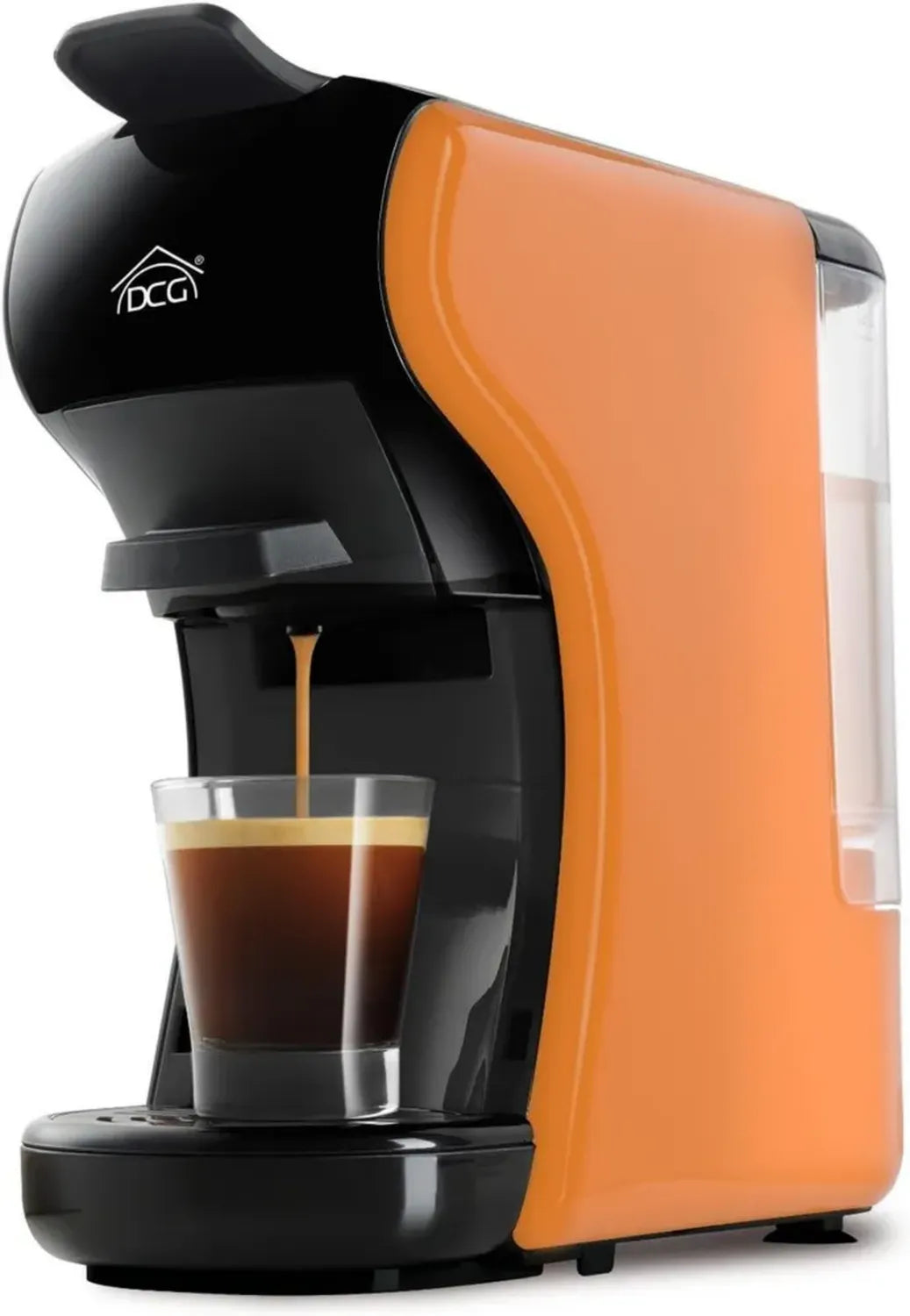 Macchina da caffè universale DCG ES6517, 0,6L, 19 BAR, 1450W, serbatoio estraibile