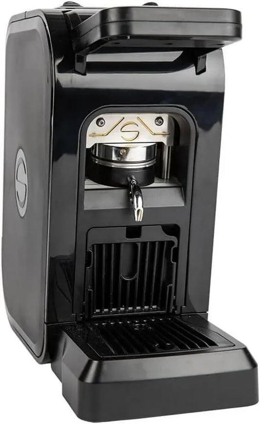 Macchina da Caffè a Cialde ESE Nero con Kit Degustazione Omaggio