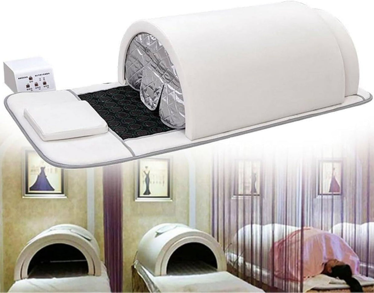 Culla per Sauna a Infrarossi Lontani - funzione riscaldante, girevole, con riscaldamento, bianco